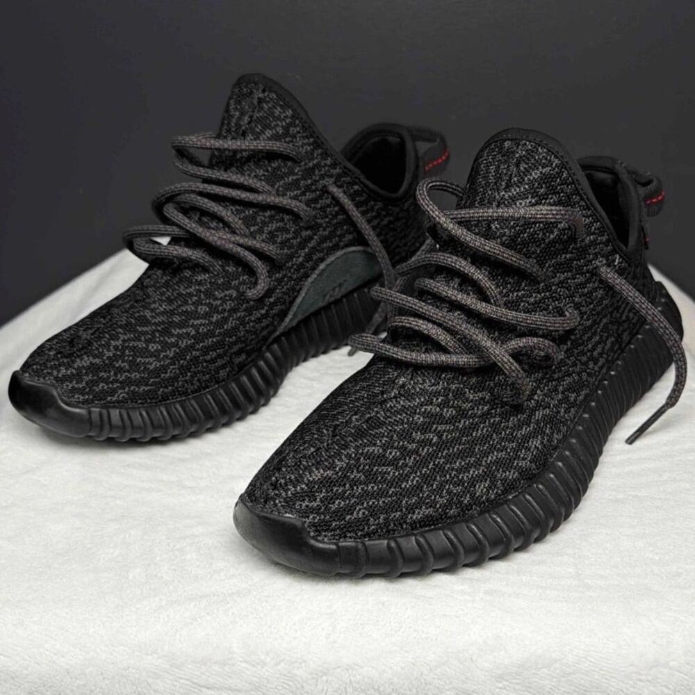Adidas Yeezy Boost 350 “Pirate Black” | AQ2659  7M - Picture 6 of 13